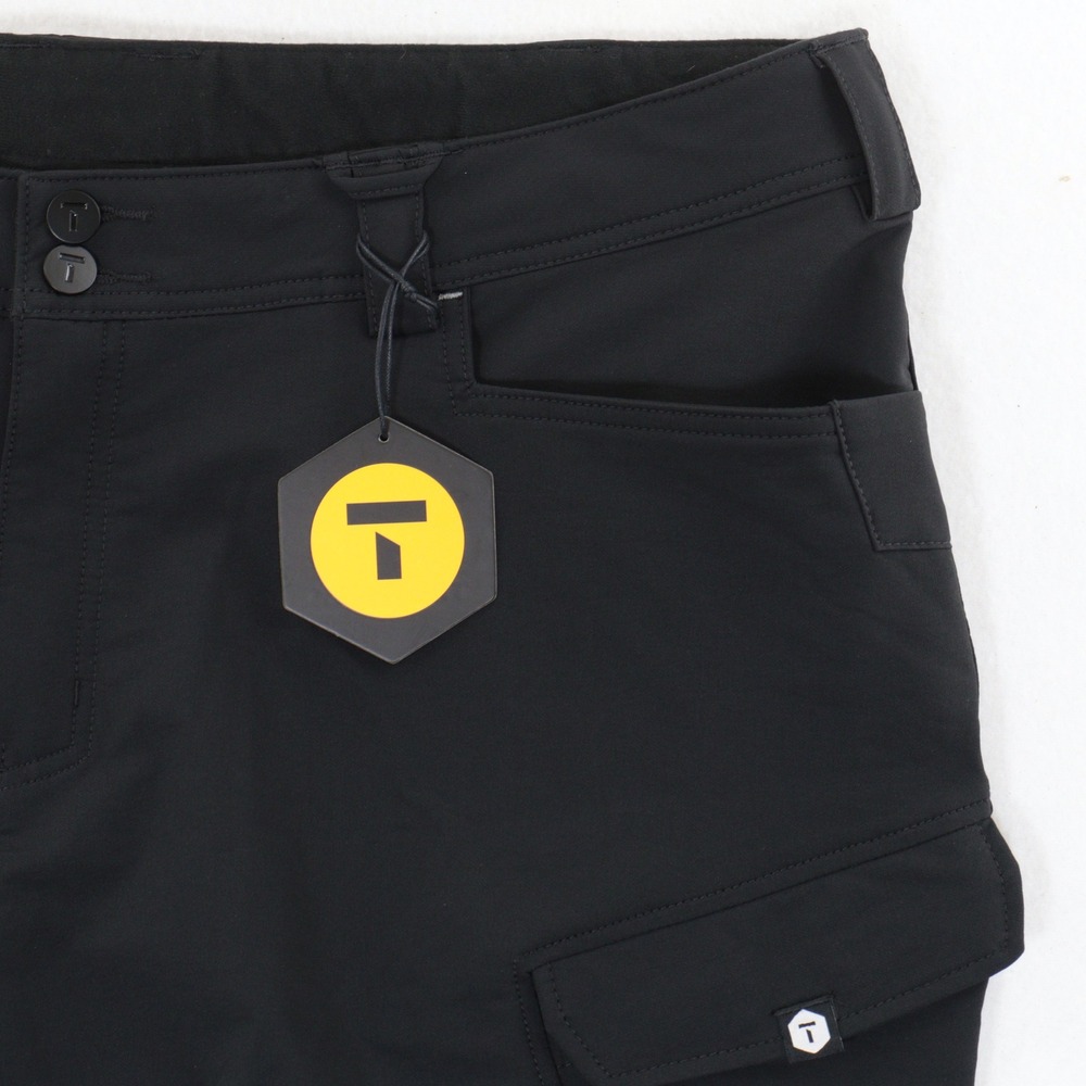 Truewerk T2 Werkpant Men 42x30 Cargo Work Pants Stretch Nylon Utility Black NWT - Picture 3 of 9